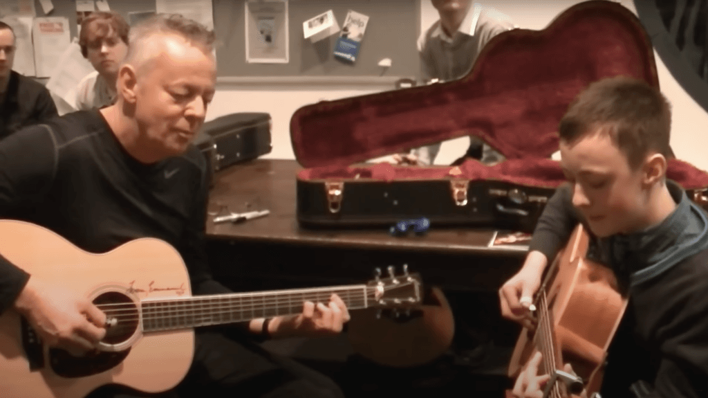 Connor Thomas meeting Tommy Emmanuel Age 13